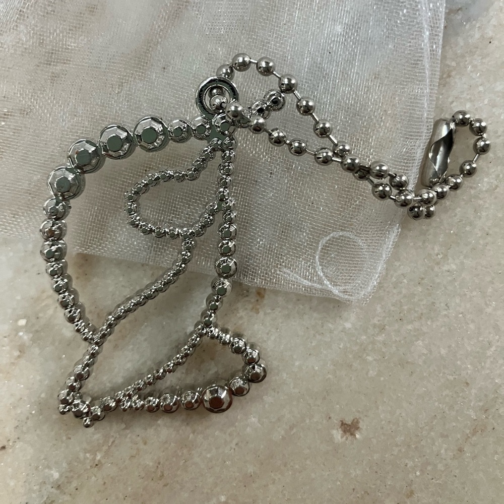 Baby Phat Kimora Lee Simmons archive bling logo keychain y2k 2000s silver SALE